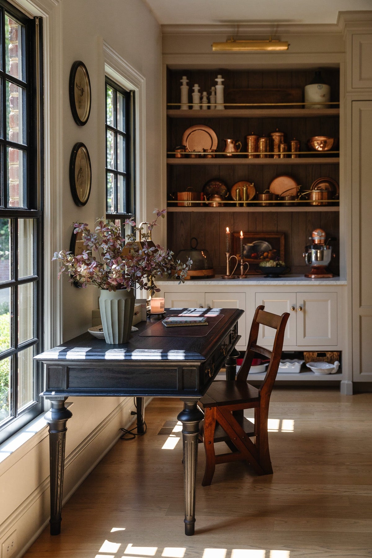 autumn styling kitchen