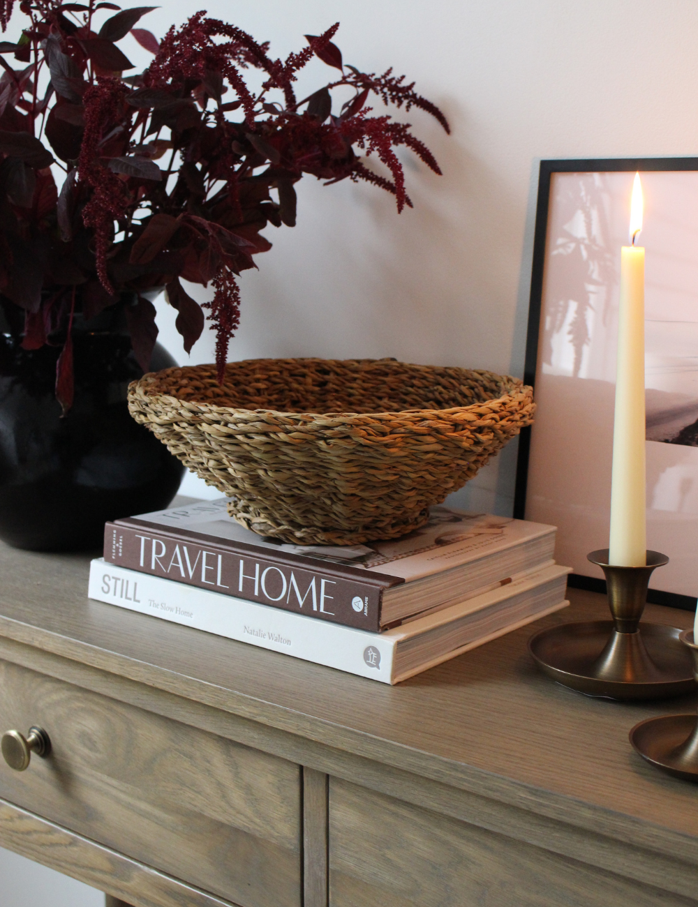 Woven Seagrass Bowl