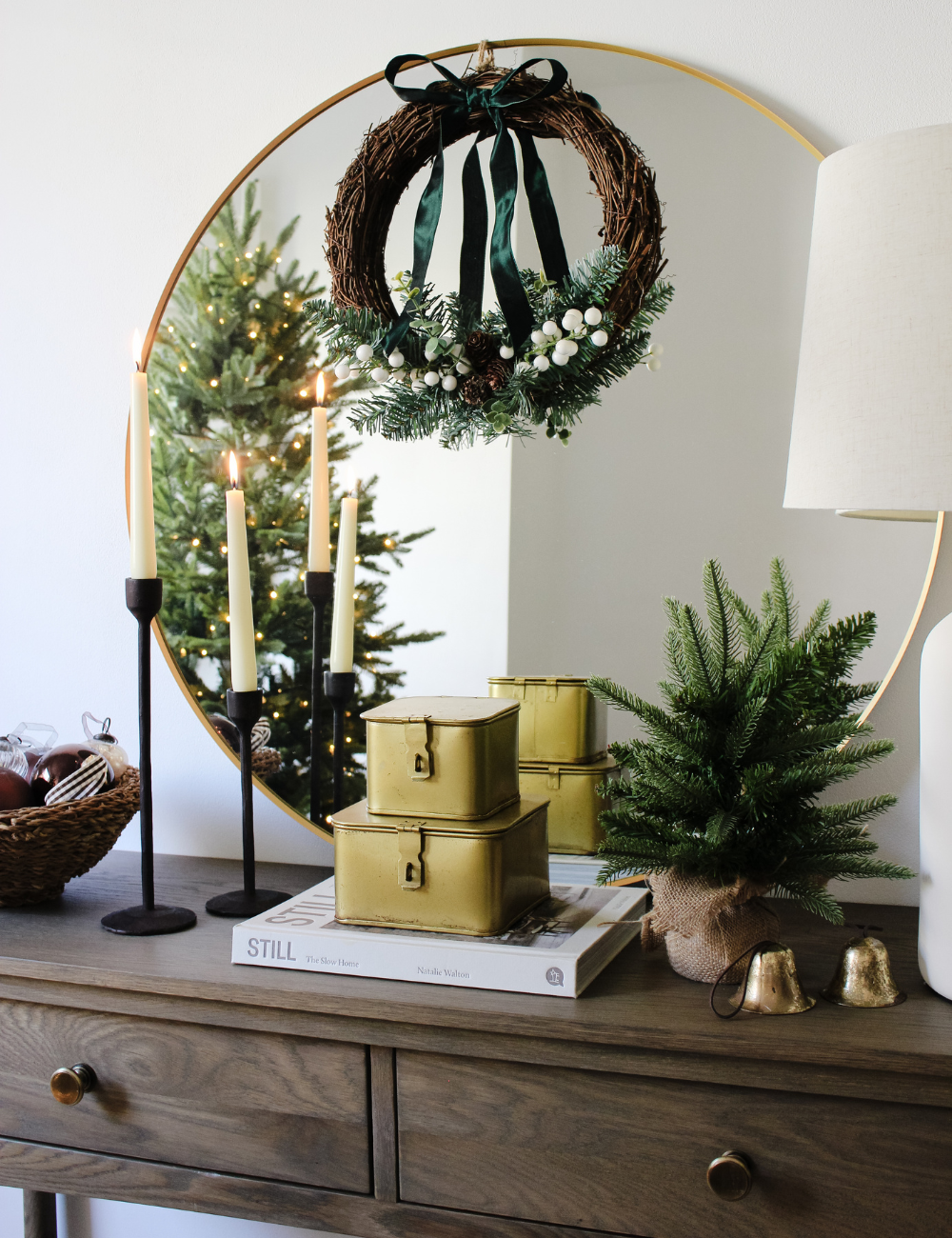 Small Faux Christmas Tree