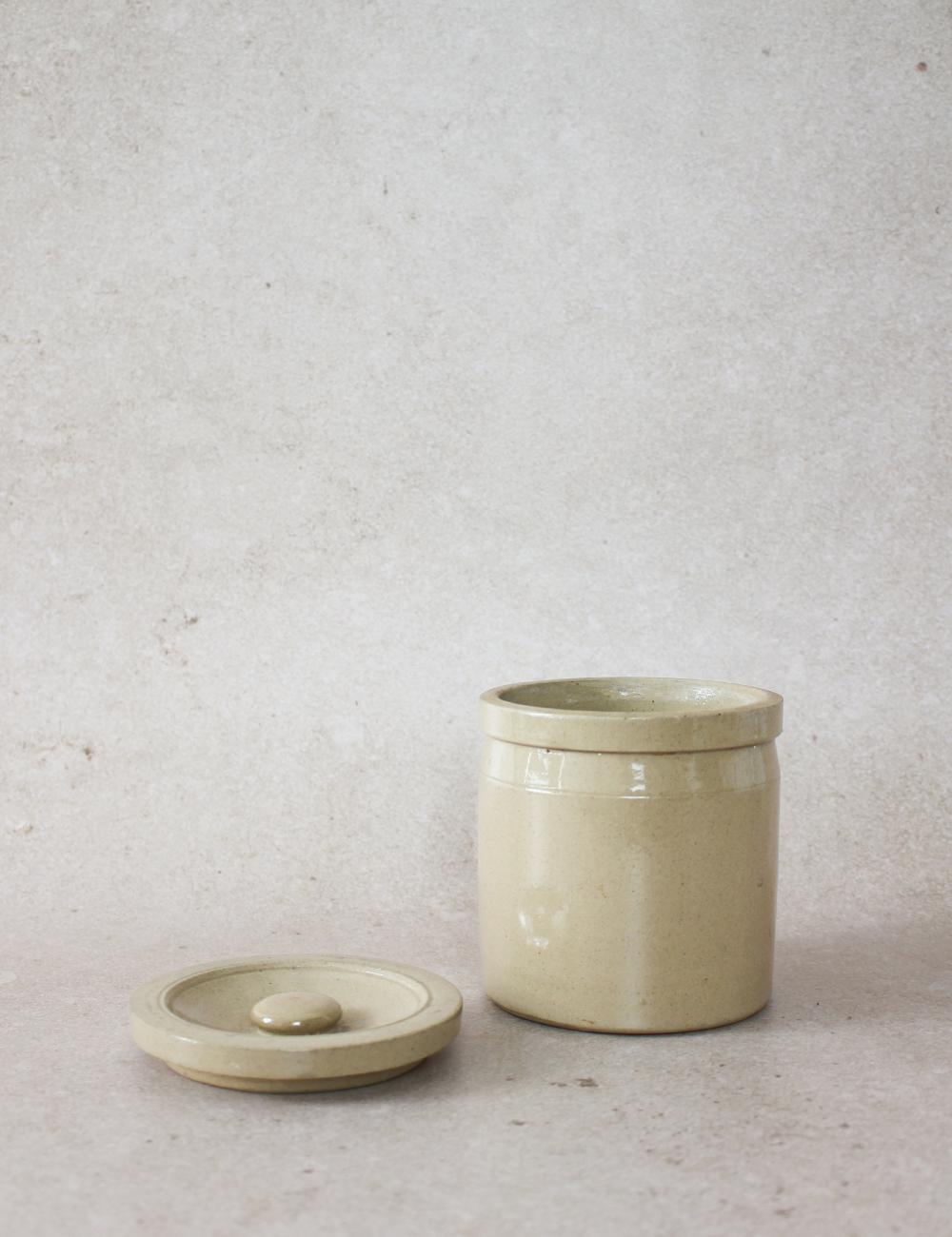 Vintage Stoneware Canister