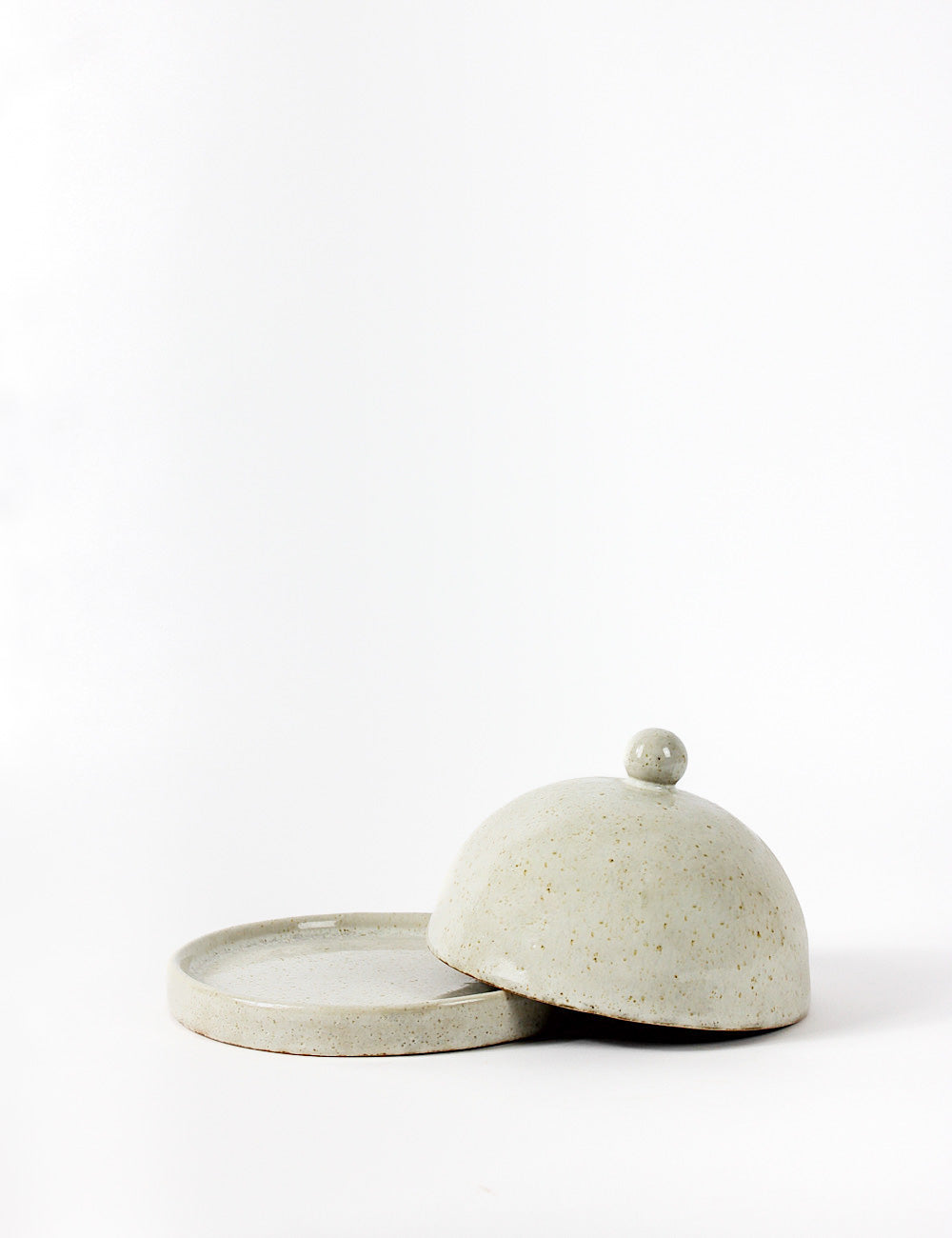 Stoneware Butter Dish