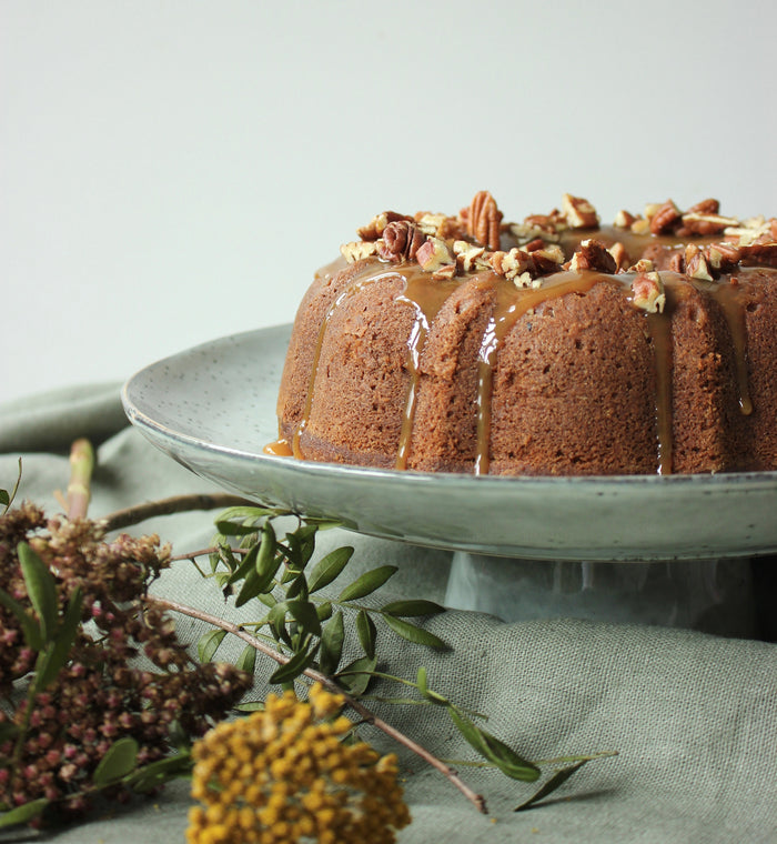 Spiced Pecan & Date Bundt Cake