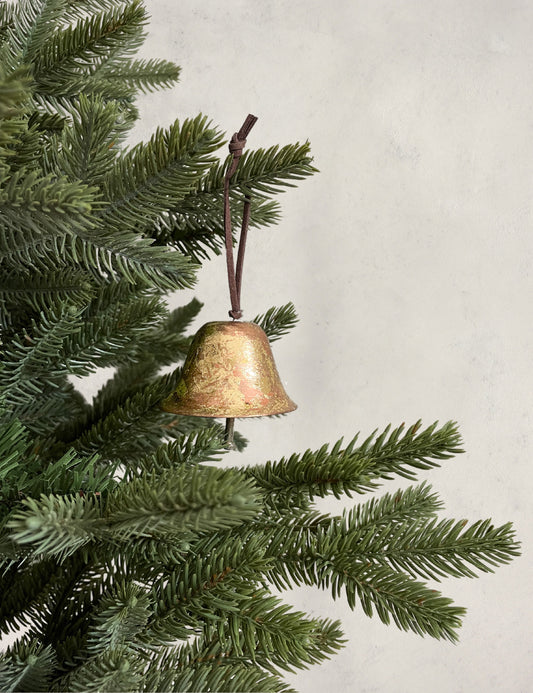 Rustic Bell Ornaments - Set of 4