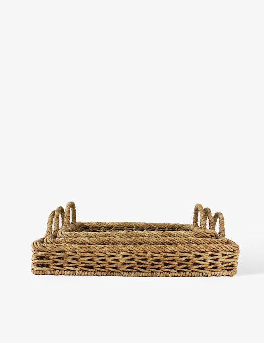Rattan Square Tray