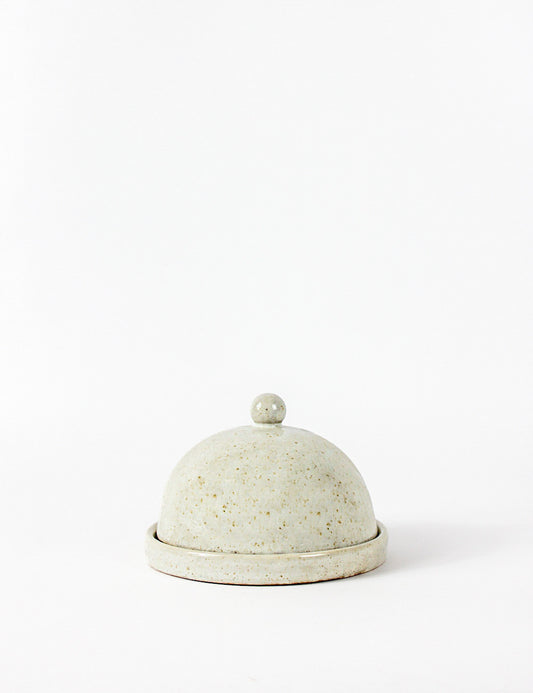 Stoneware Butter Dish