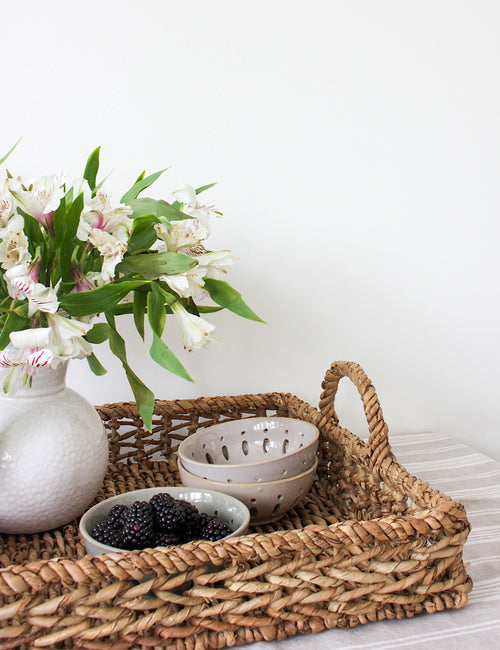Stoneware Berry Bowls